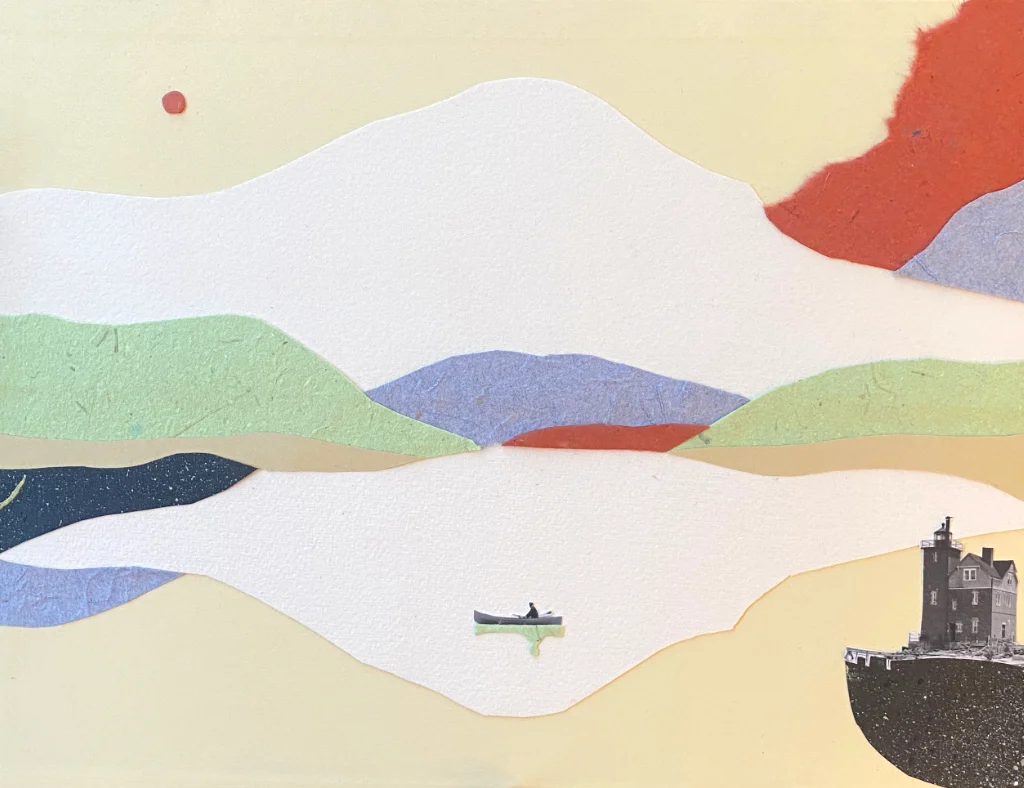 Les bases du collage et de la composition : créer un paysage (27 septembre)